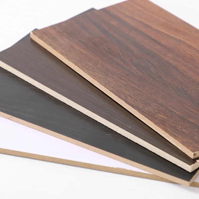 MDF wood board with wooden paper covered